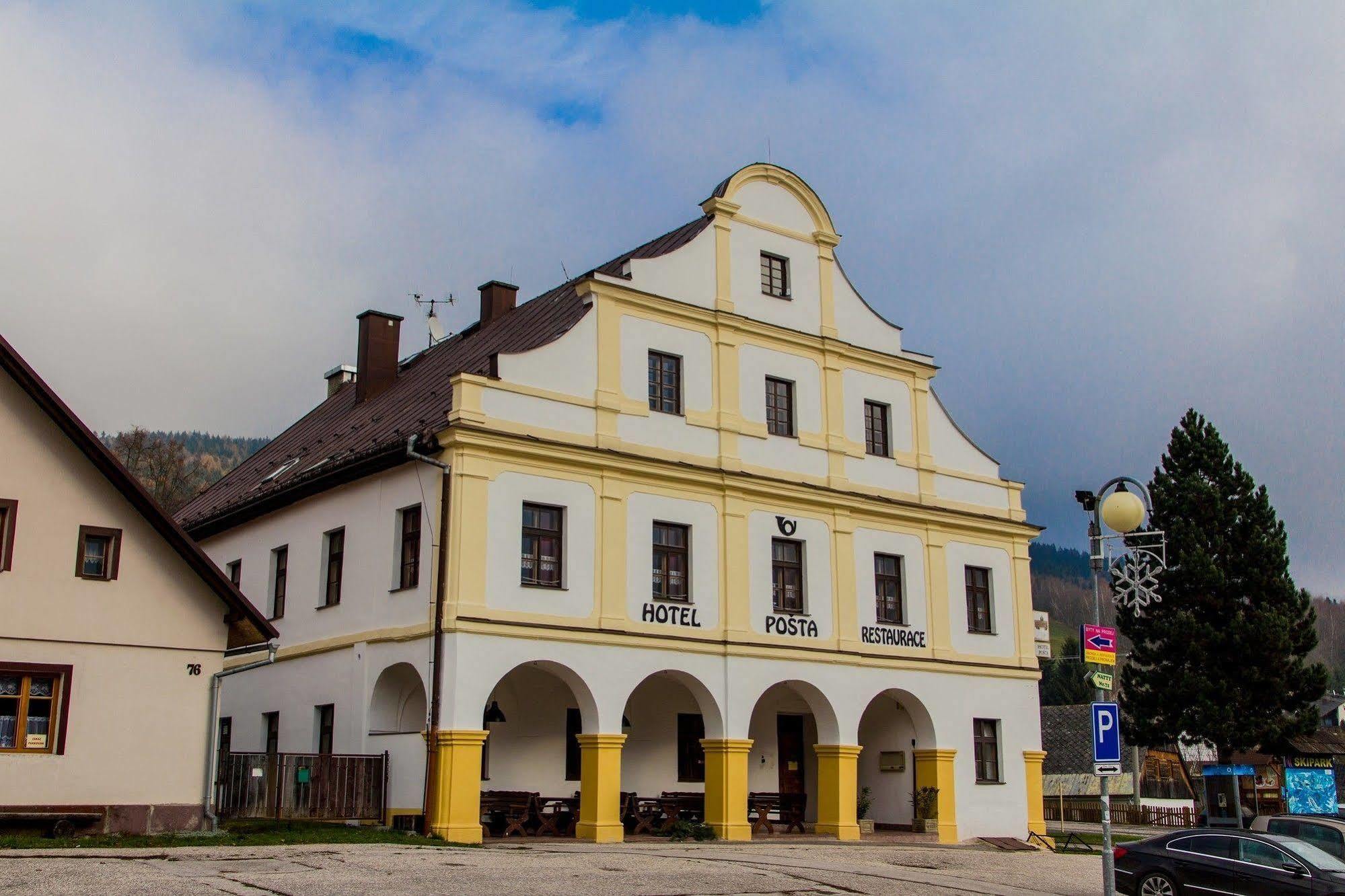 Hotel Posta Černý Důl Exterior foto